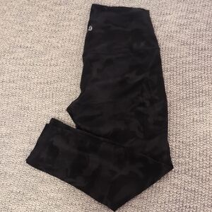 Lululemon Camouflage Align Crop Leggings